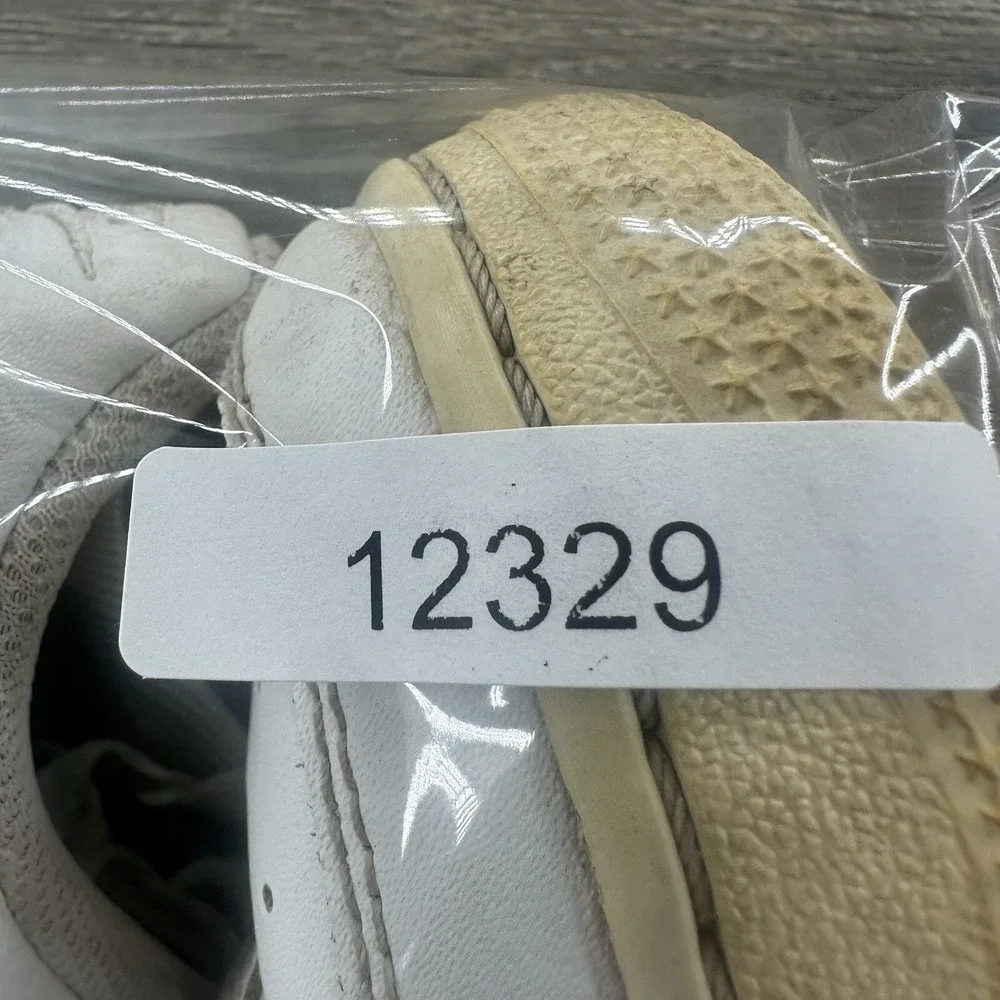 Nike Air Force 1 Youth Shoes‎ Size 6.5Y Triple White Lace Up Low Top 314192